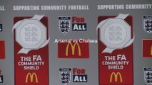 Arsene Wenger reaction Arsenal vs Chelsea Community Shield