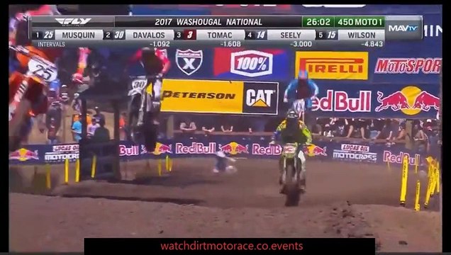 2017 Lucas Oil Pro Motocross - Rd9 Washougal - 450 Moto 1