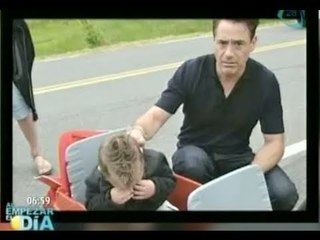 Niño llora al saber que Iron Man no existe / Child cries knowing that Iron Man does not exist