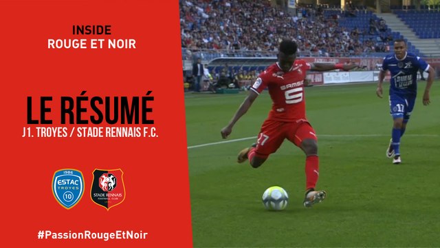 J1. Troyes / Stade Rennais F.C. : Résumé