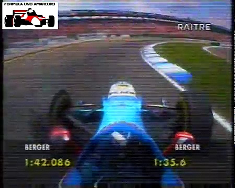 GP Germania, Hockenheim 1997 Pole Position Gerhard Berger