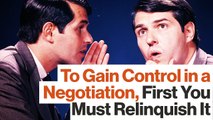 Your Most Powerful Negotiation Tool: The Illusion of Control | FBI Negotiator Chris Voss