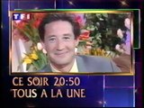 TF1 - 3 Janvier 1992 - Pubs, bande annonce, début 