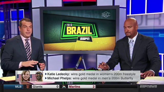 Michael Phelps Wins Gold Medal at Rio Olympics 2016