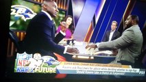 Ray Lewis Acts like a Shoe Shining Slave