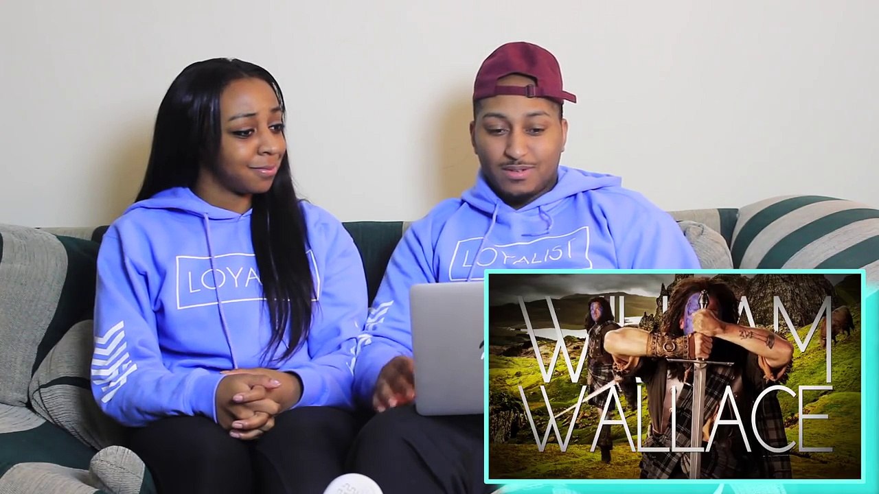 Epic Rap Battles of History George Washington vs William Wallace REACTION!!!