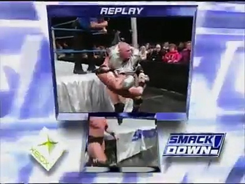 brock lacner vs remostyreo vs big show smack down