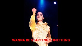 Michael Jackson Wanna be starting Something - Number Ones World Tour Audio HQ
