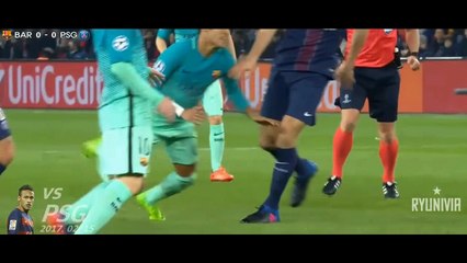 [ 블랙티비 ] 챔스중계는 블랙티비에서 시청하세요 네이마르 스페셜 16-17 챔스 [ 바르셀로나 : PSG 4강전 ] 활약상