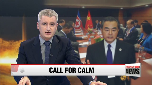 Chinese FM urges North Korea to stop missile and nuclear provocations