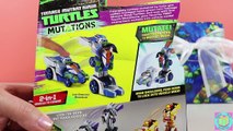 Teenage Mutant Ninja Turtles T-Machines Turtles Revenge Track Playet   TMNT Play Doh Surpr