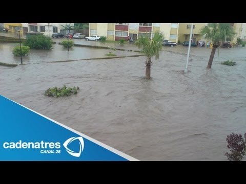Tormenta causa estragos en 13 colonias de Aguascalientes