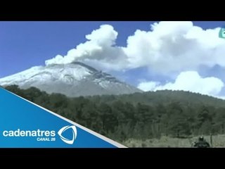 Santiago Xalitzintla demanda más información sobre la actividad del Popocatépetl