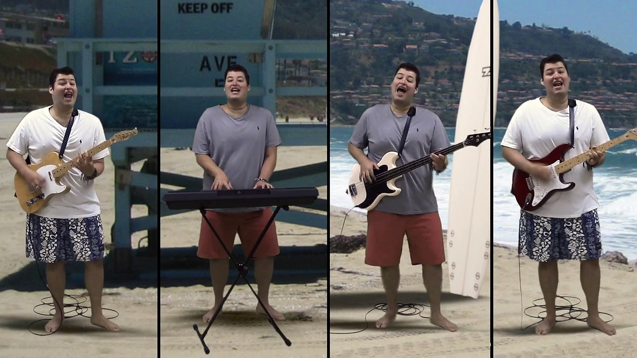 The Beach Boys Surfin U.S.A. Cover: All Instruments and Vocals by Jeremy Katz