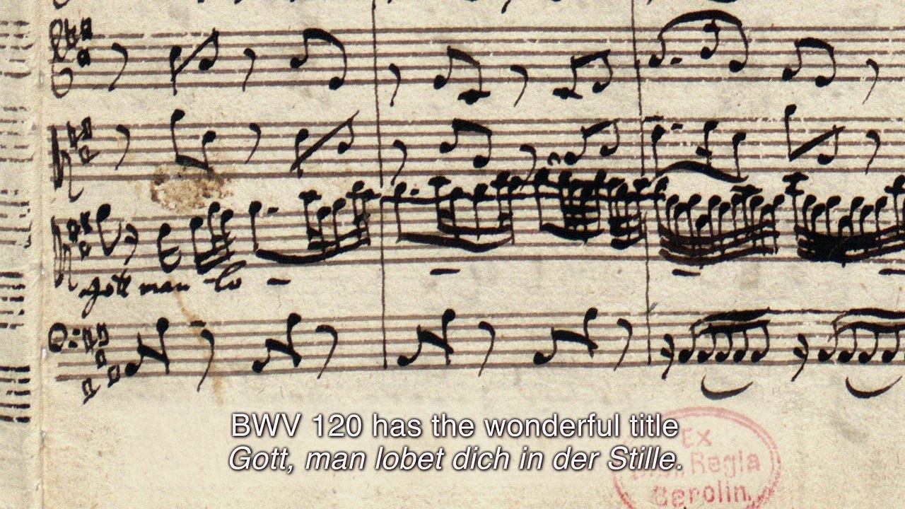 BACH BWV 120 Int Jos ENG