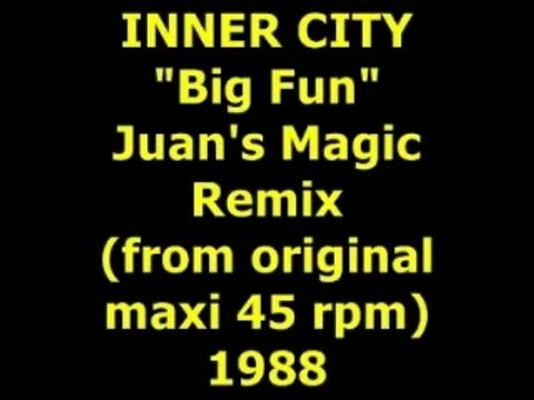 INNER CITY Big Fun Maxi 45 rpm
