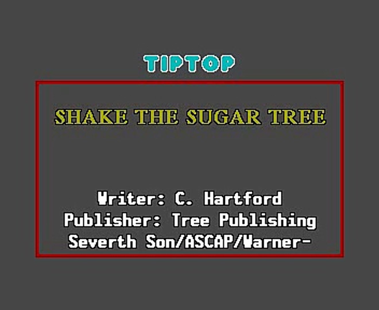 ⁣TT6015 03 Tillis, Pam Shake The Sugar Tree