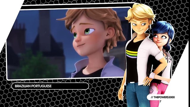 36. Miraculous «She's just a friend!» (Umbrella scene) - Multilanguage 20 languages