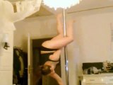 Italian Plus Size Model  Hillary Marrazzo  Pole Dance