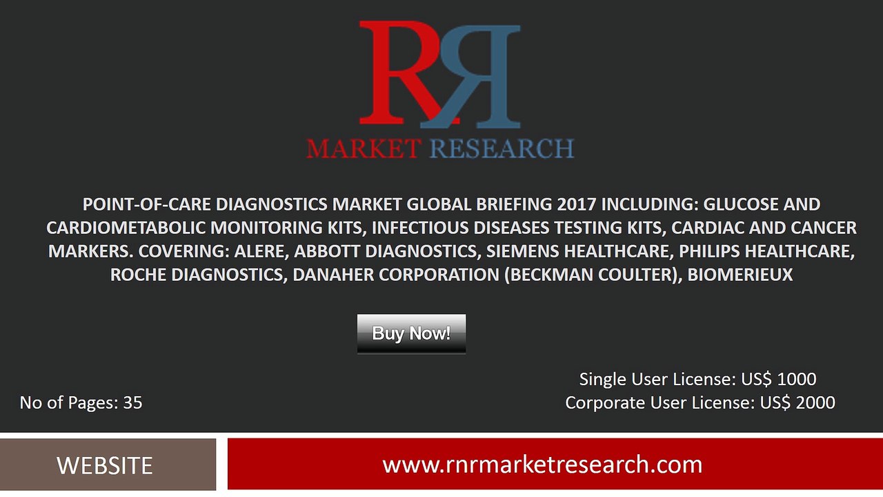 Point-of-Care Diagnostics Market holds 1st Position with Largest Share in the Global In-vitro Diagnostics Market.