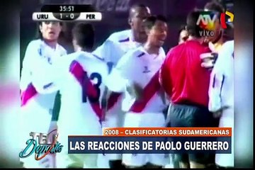 Paolo Guerrero: así fueron sus otras reacciones a lo largo de su carrera