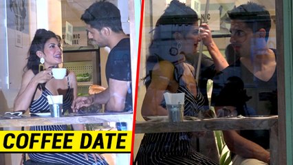 Jacqueline Fernandez And Sidharth Malhotra Go On A Cozy Coffee Date | SPOTTED