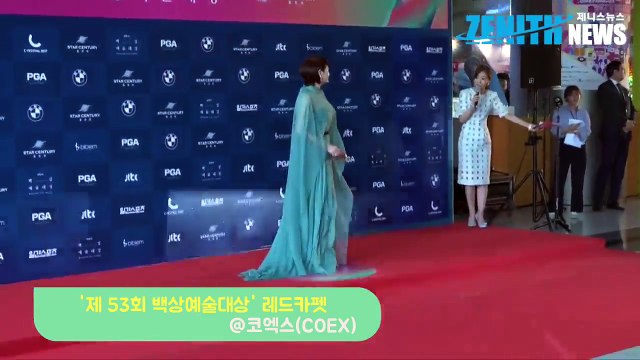[2017 백상예술대상] 김혜수-이연희-윤아-민아, ‘여배우의 섹시하거나 귀여운 시상식 드레스’(레드카펫 영상)