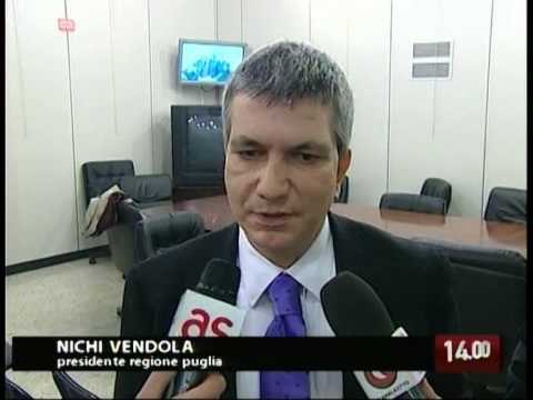 TG 22.12.09 Regionali, il Pd sceglie Emiliano. Vendola: Avanti per la mia strada