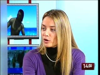 TG 22.12.09 L'europarlamentare del Pdl Barbara Matera ospite nel tg delle 14
