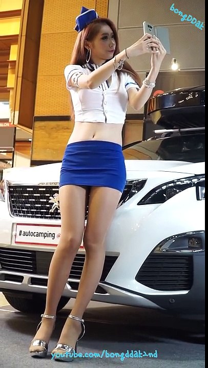 Korea Auto Salon Model -서울오토살롱 레이싱모델 조나나 직캠-HD 720p