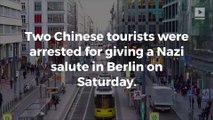 Chinese tourists arrested for Hitler salute in Berlin