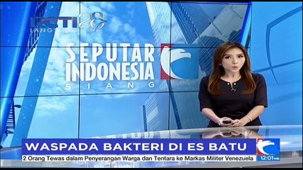 Hati-hati Bakteri di Es Batu