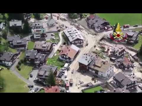 Severe Storms Trigger Landslide in Northern Italy