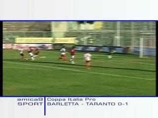 COPPA ITALIA PRO. Barletta - Taranto 0-1