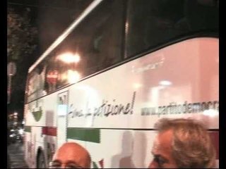 ANDRIA. In città  il pullman "Salva l'Italia"