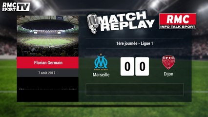 Marseille-Dijon (3-0) : Le Match Replay avec le son de RMC Sport