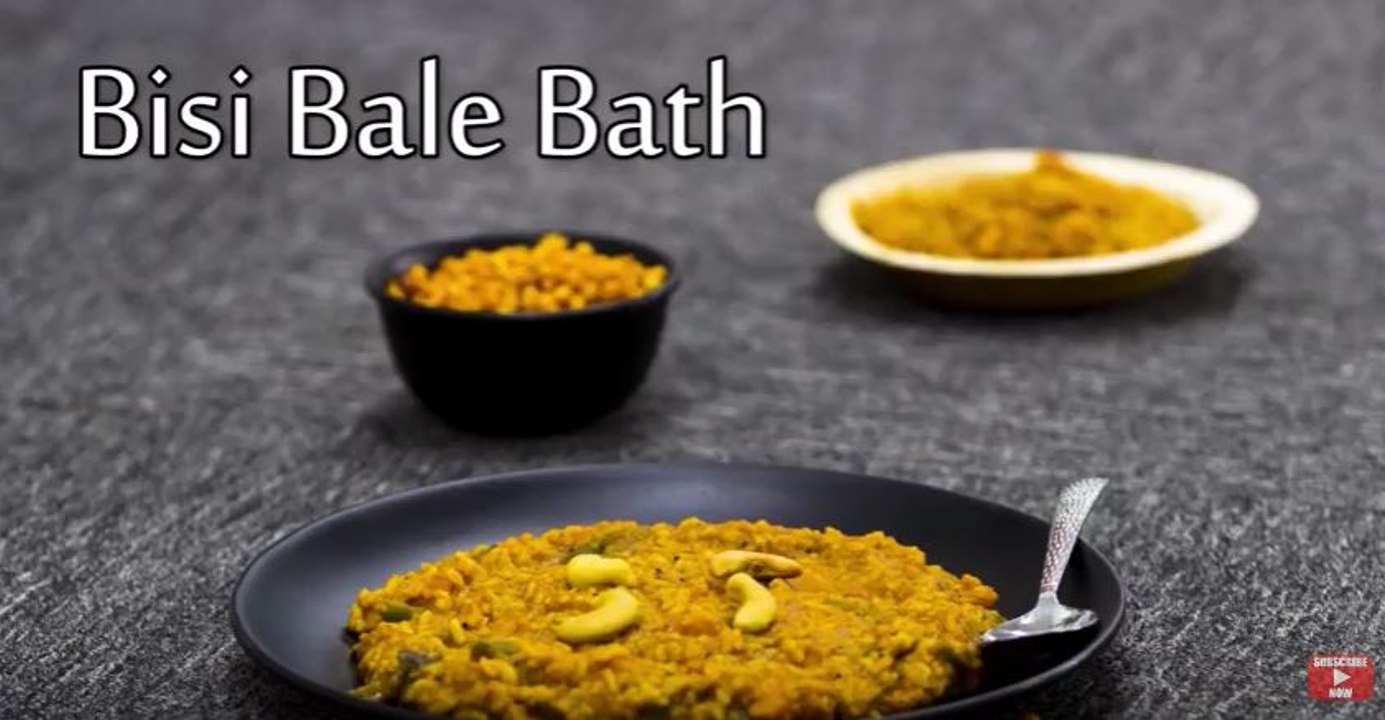 Bisi Bele Bath Recipe | How To Make Bisi Bele H...