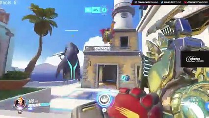 [Overwatch] coL.Harbleu as Zarya on ILIOS at Rank 28 - 4154 SR