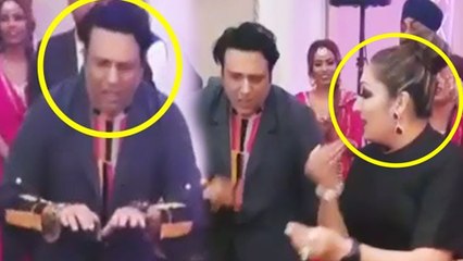 Govinda DANCE with Wife Sunita Ahuja CUTE VIDEO!