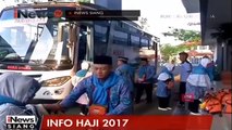 Calon Jamaah Haji Kloter 22 Tiba di Asrama Haji