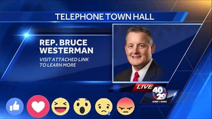 Telephone Town Hall with Congressman Bruce Westerman on Thursday, March 9, 2017