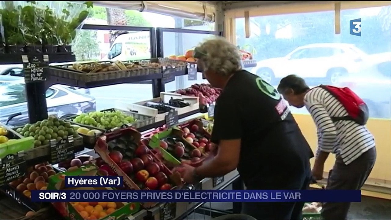 Var : 20 000 foyers privés d'électricité