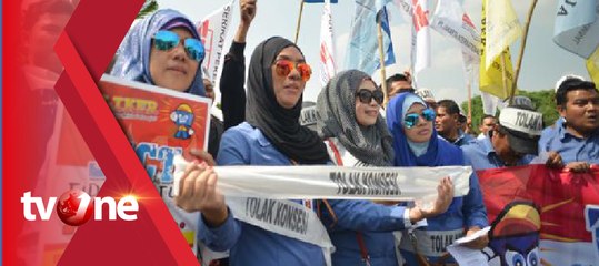 Pekerja JICT Lanjutkan Aksi Mogok Kerja