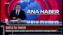 Bursa'da yangın (Haber 06 08 2017)