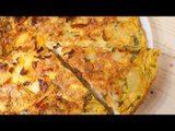 Cómo hacer una frittata con papas fritas