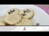 Receta para hacer galletas de lavanda con frutas, flores y hierbas