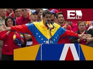 Discurso de Nicolás Maduro sobre violencia en Venezuela / Andrea Newman