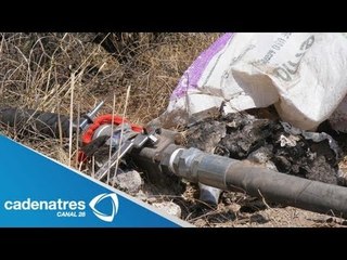 Descubren tomas clandestinas en ductos de PEMEX