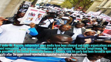 Rwanda President’s Lopsided Re-election Is Seen as a Sign of Oppression