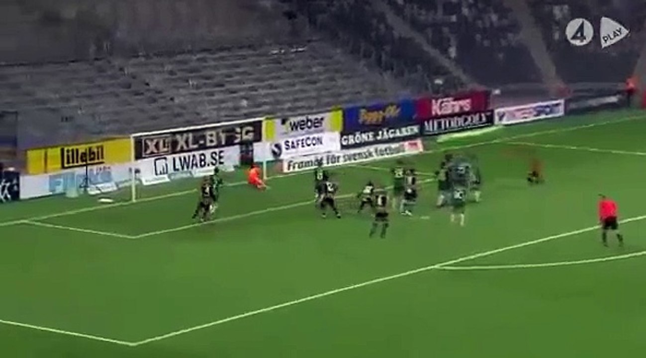 Hammarby 1:2 Hacken (Swedish Allvenskan 6 August 2017)